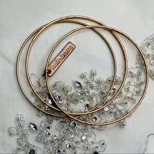 Halle Berry 3 bangle bracelets